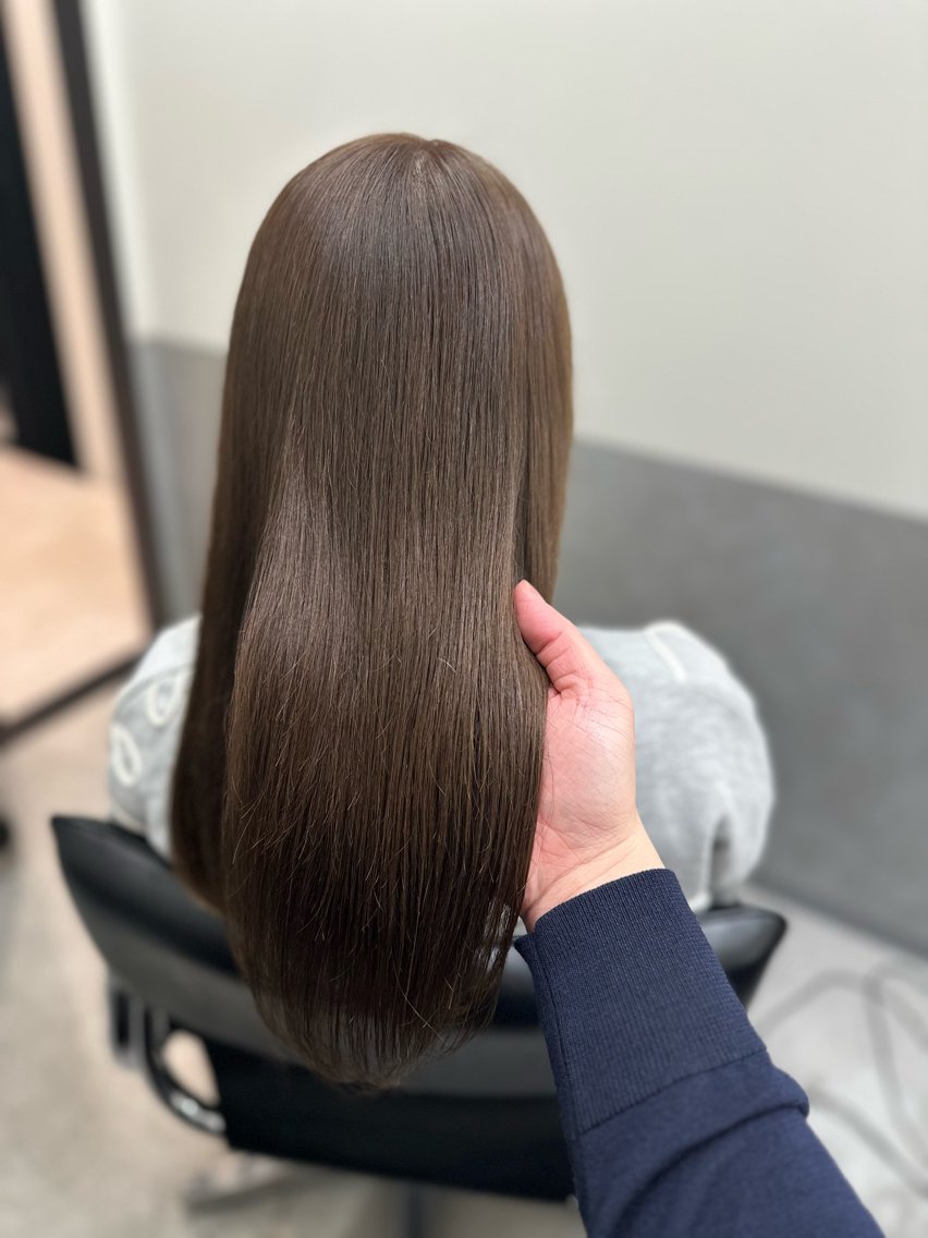 セミロング カラー ヘアアレンジ ヘアカラー トリートメント 美髪透明感特化| なおき|池袋美容師のヘアスタイル