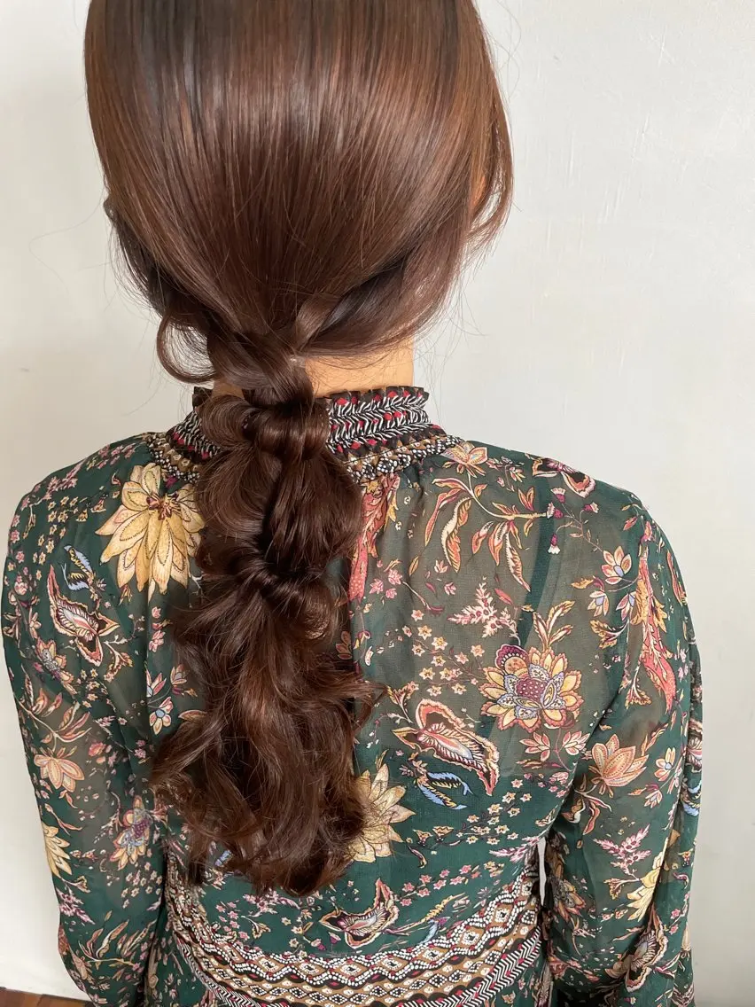 ロング ヘアセット MARO【ヘッドスパ 専門店】HISAYOのヘアスタイル