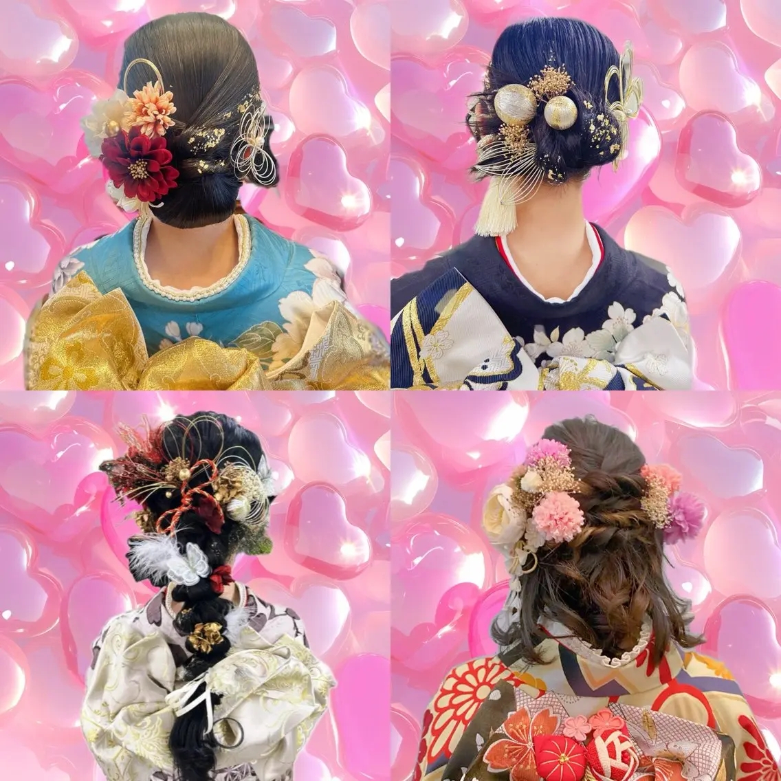 ヘアアレンジ 成人式 卒業式のヘアスタイル Pivoine ヘアメイクピボワンヌのヘアスタイル