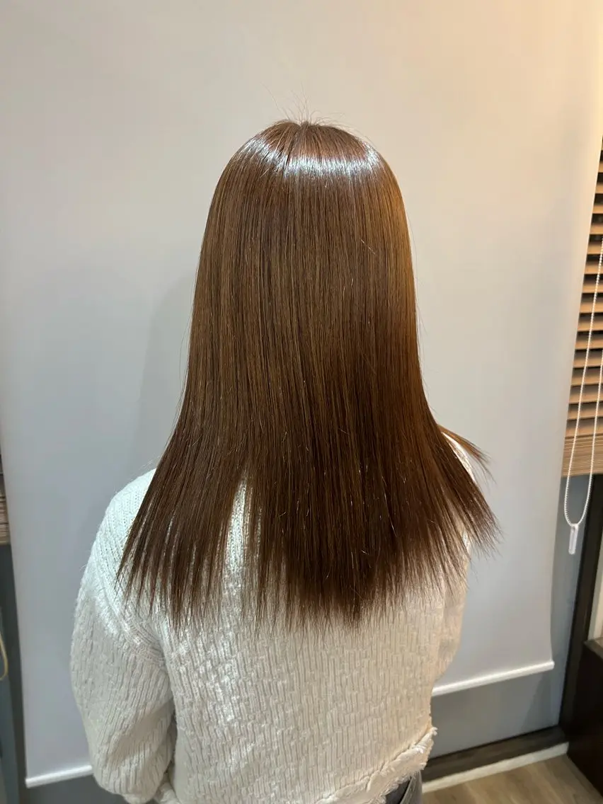 カラー ブラウンカラー ヘアカラー Miyuu 『藤沢』のヘアスタイル