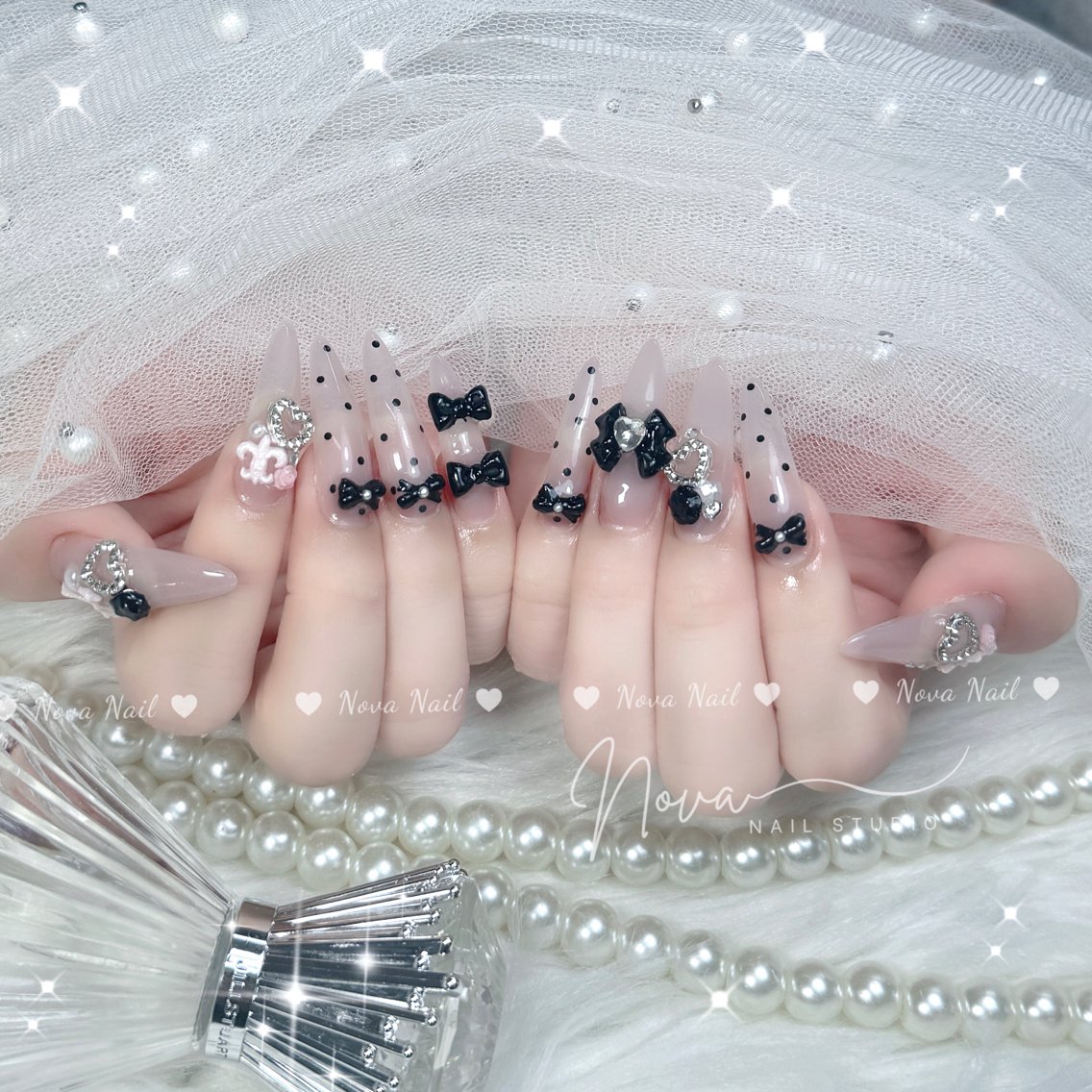 ネイル ハンドネイル ハンドケア Kitty Nail Novaのネイルデザイン