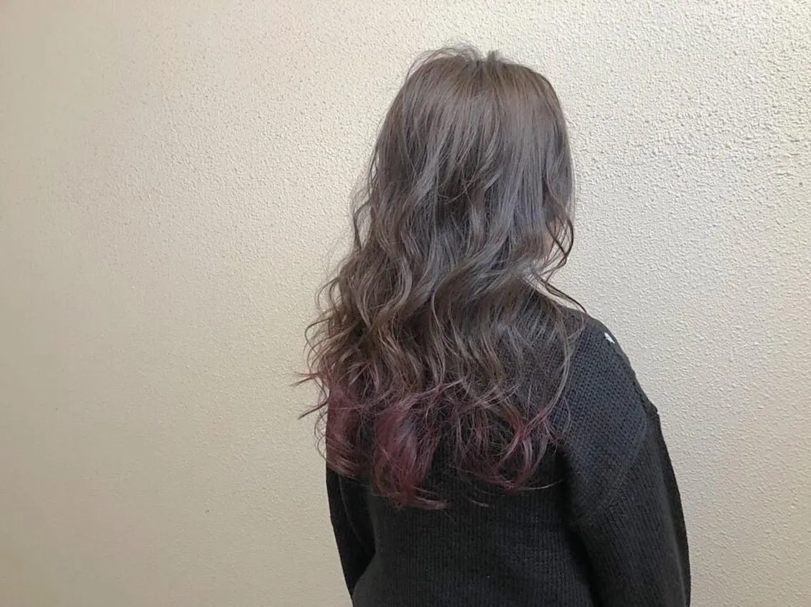 ロング カラー ヘアカラー トリートメント 半個室女性salon 🩰Natsumiのヘアスタイル