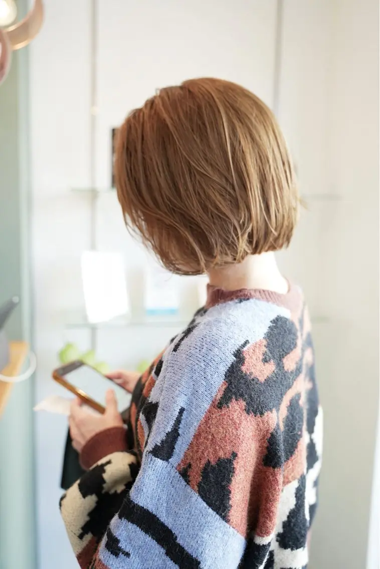 〝ミニモ学割〟【 初めてのBella salonに 】似合わせカット + 透明感カラー + BYKALTEトリートメントの写真