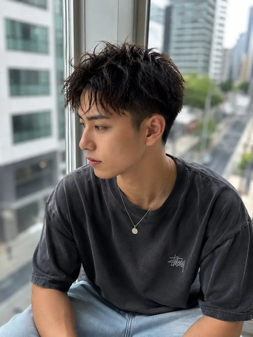 ショート 🔥メンズ特化方🔥 似合わせ💈三宅悠斗のヘアスタイル