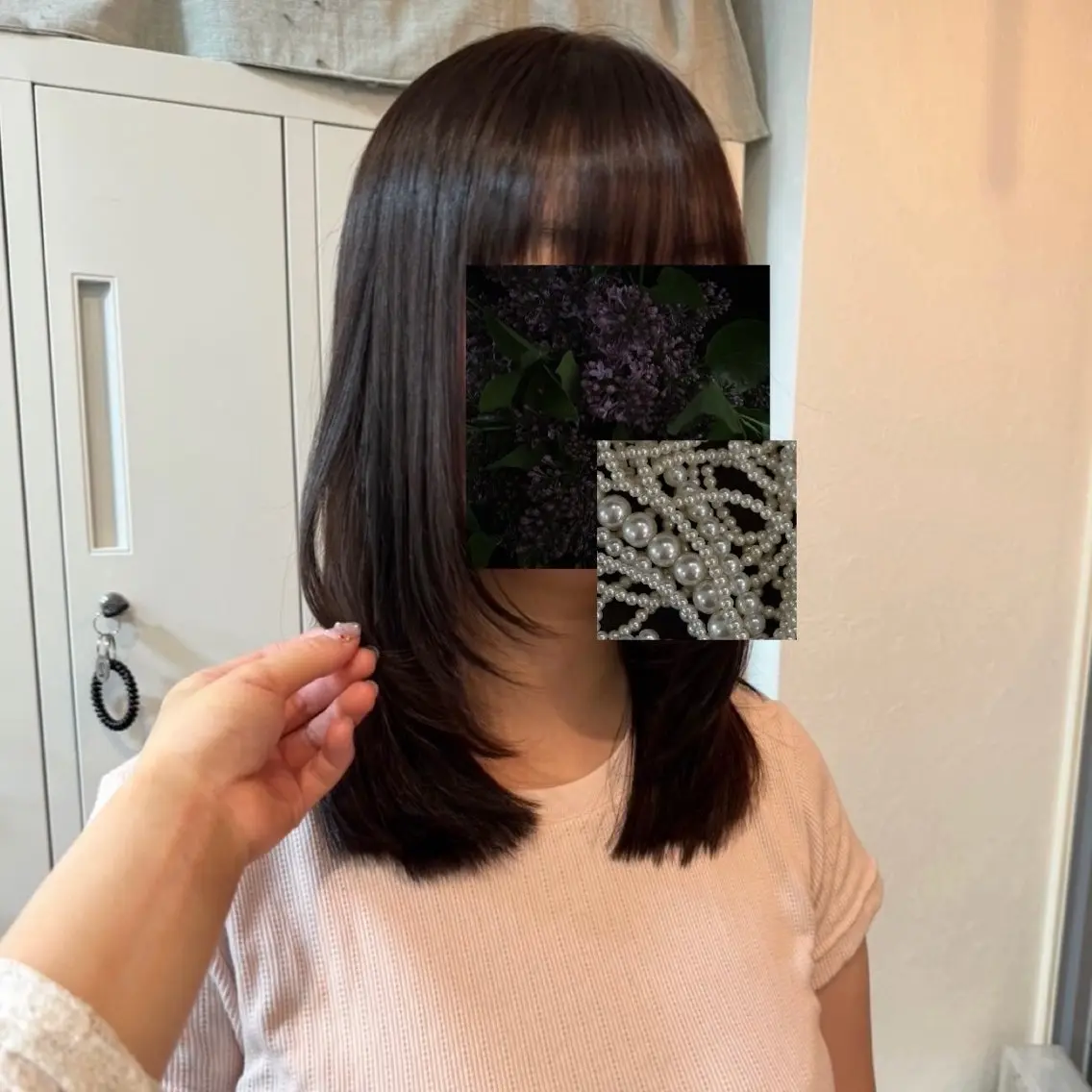 セミロング レイヤーカット カット ヘアカラー レイヤーカット/ 艶カラー🫧小林ロコのヘアスタイル