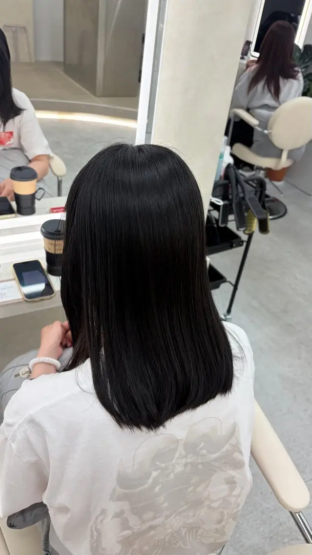 うる艶✨夏でも可愛い暖色カラー🩷トーンダウン鎖骨下胸上限定の写真