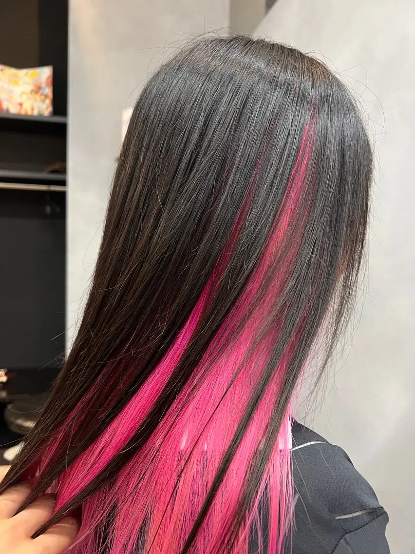✂️カット×🦋インナーカラーの写真