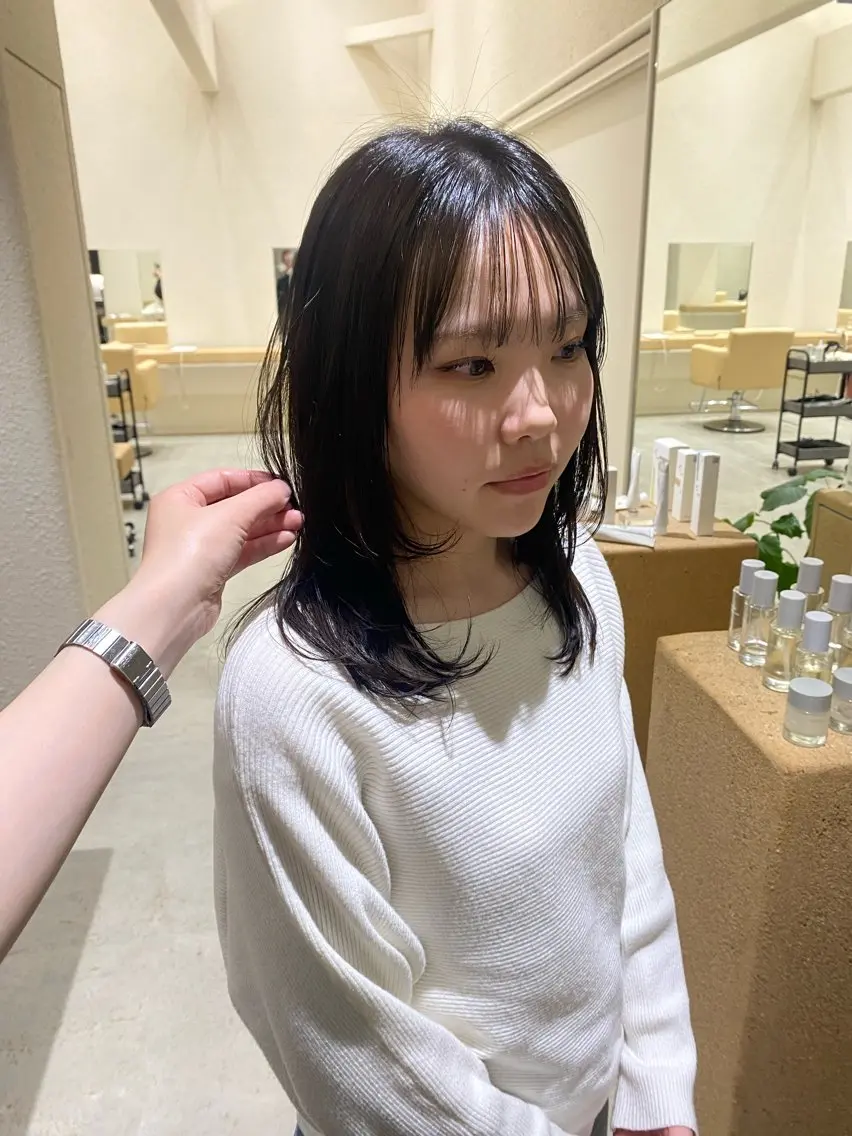似合わせカット（長さ指定なし）(ロングの方も🙆‍♀️)の写真