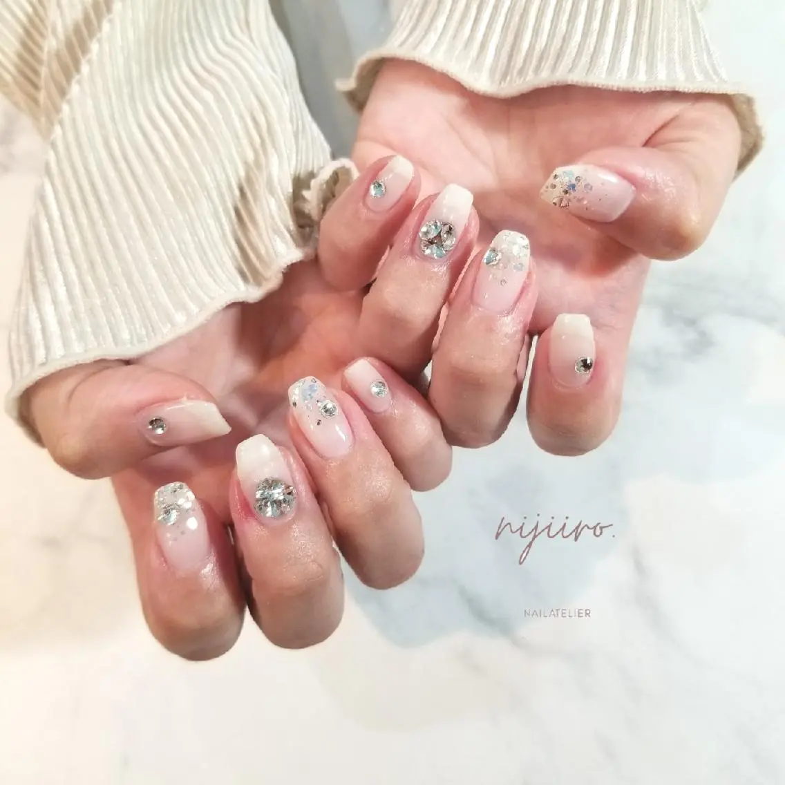 ネイル ハンドネイル nijiiro🌈 サトウのネイルデザイン