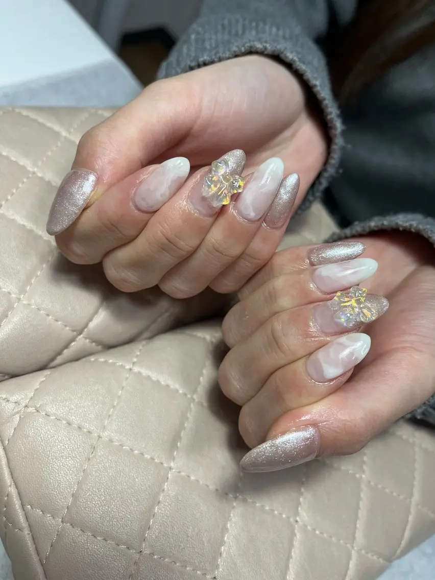 ネイル ハンドネイル goldgleams ちなのネイルデザイン