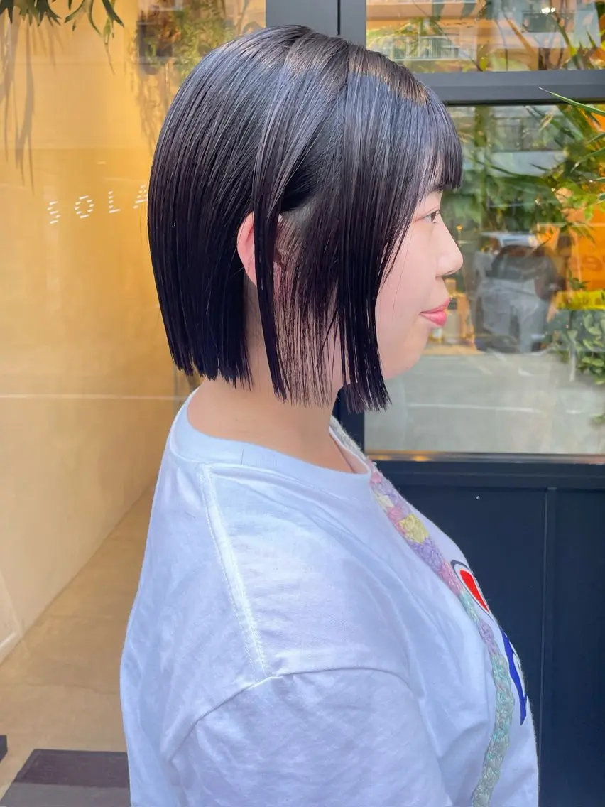 ショート ボブ 髪質改善 川口 雄大のヘアスタイル
