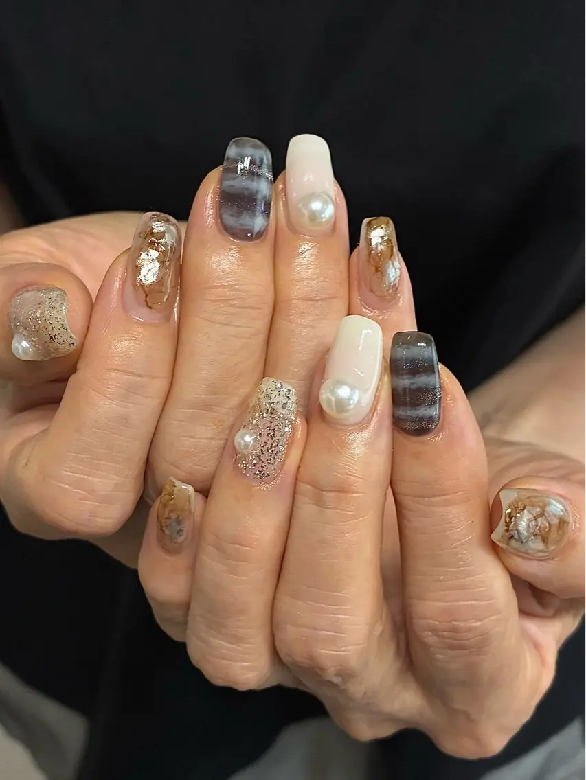 ネイル ハンドネイル nail salon Lipine 新守山のネイルデザイン