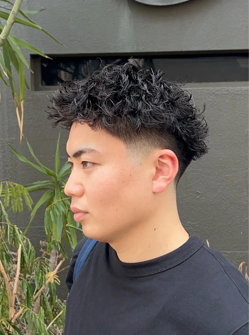 メンズ 井高 洸のヘアスタイル