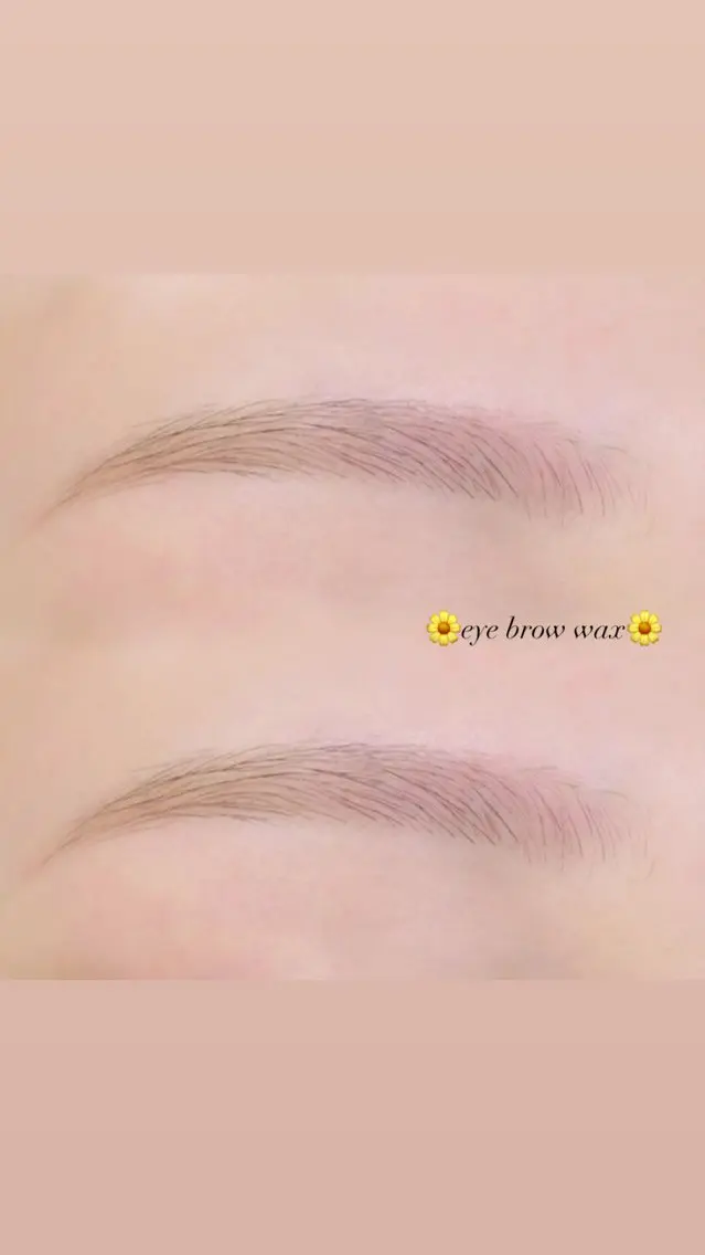 アイブロウ ワックス脱毛 眉カット eyelist❤︎ YUMEのマツエク・マツパデザイン