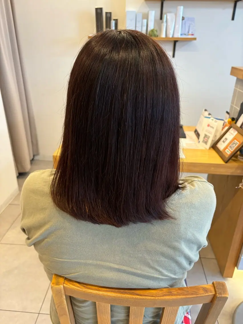 ミディアム 近藤 風華のヘアスタイル