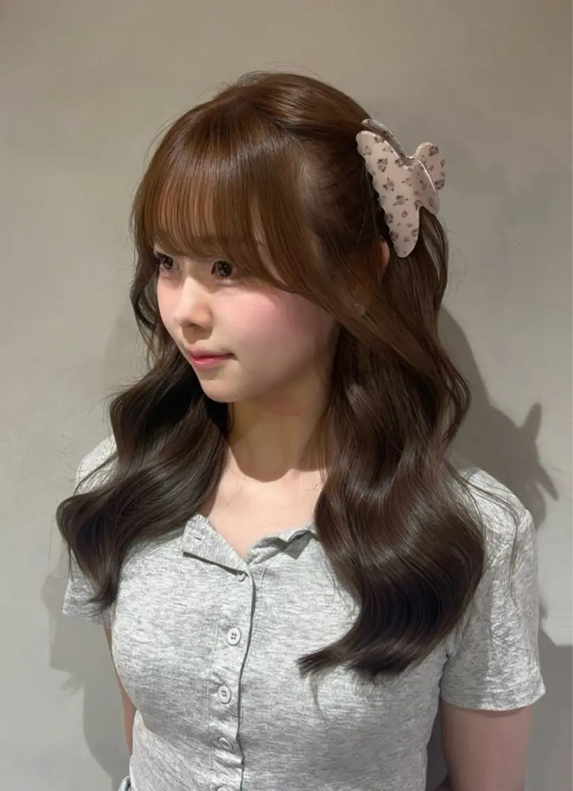 カラー ヘアカラー 麻衣里 /ワンホンカラー🎀のヘアスタイル