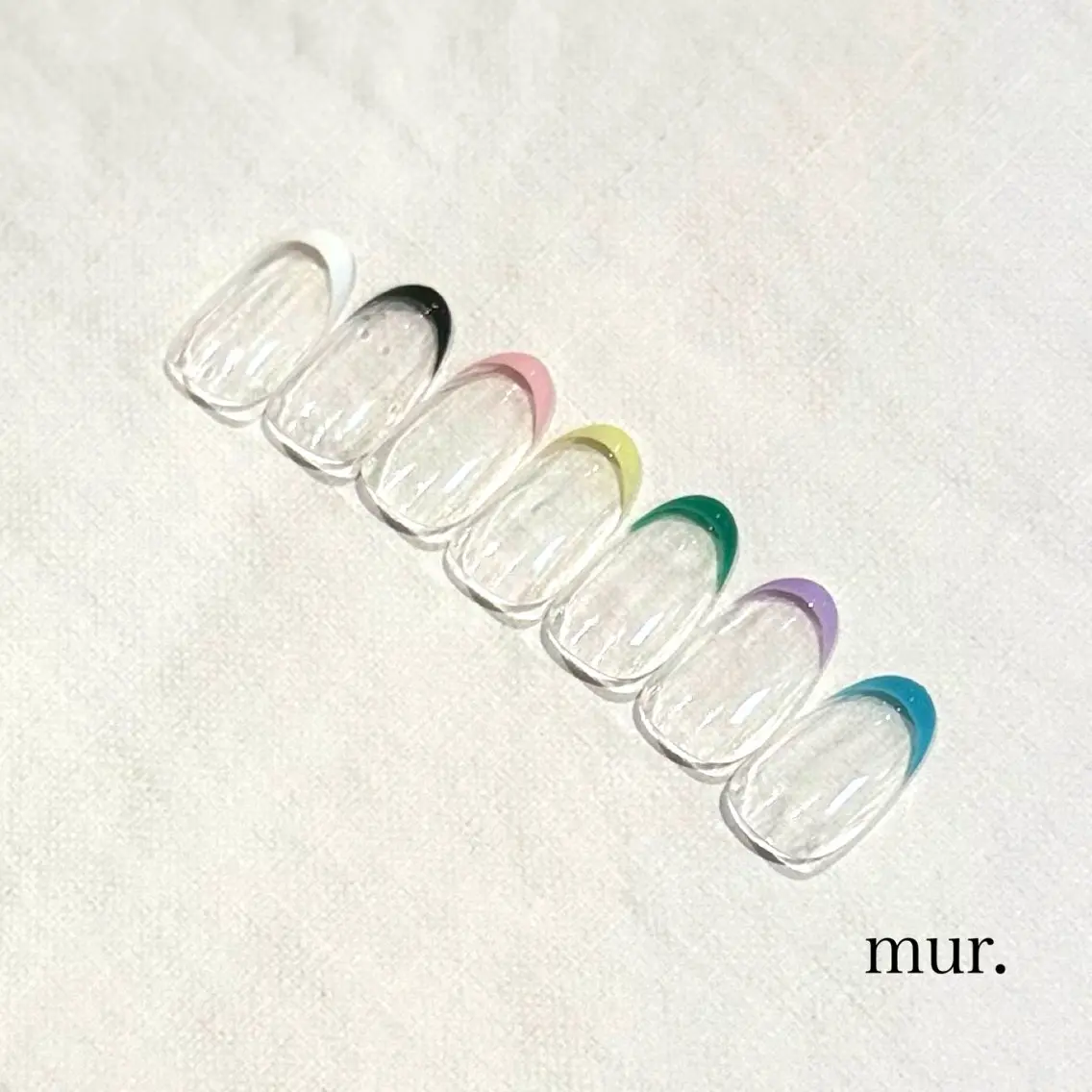 ネイル フレンチネイル ハンドネイル mur. harukaのネイルデザイン