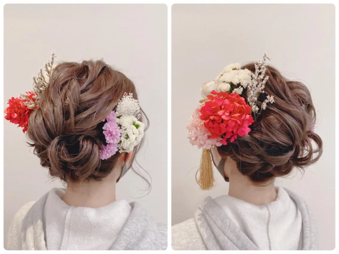 ヘアアレンジ 成人式 ヘアセット Total beau ty  Noaloのエステ・リラクイメージ