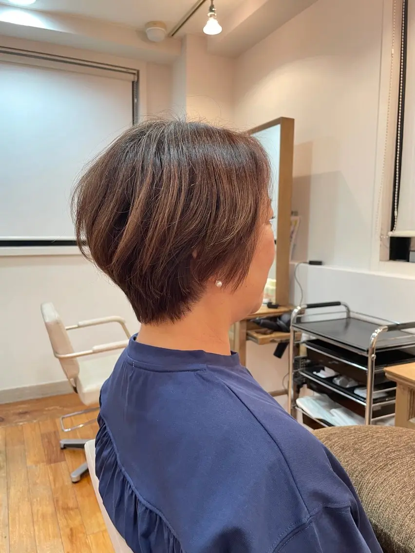 ショート 江里口 愛のヘアスタイル