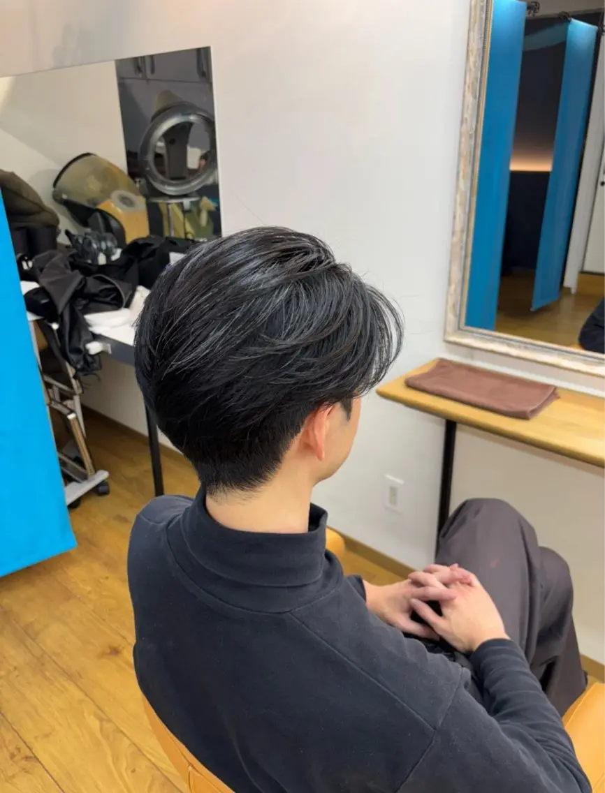 メンズ 上𦚰 慶のヘアスタイル
