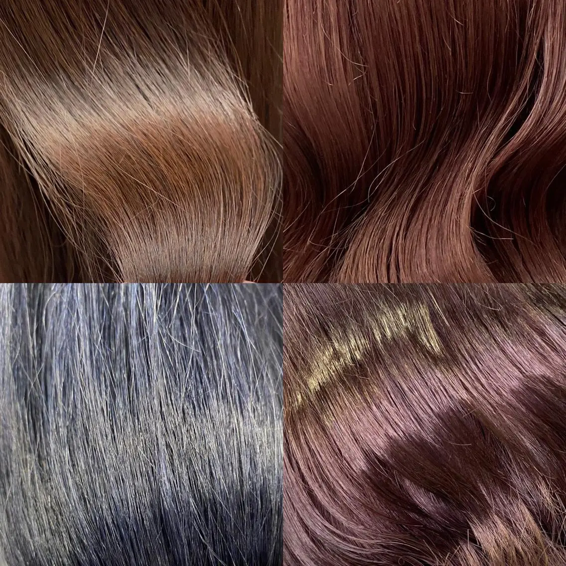 ミディアム カラー ヘアアレンジ ショートボブ 編み込みエクステ シールエクステ ミディアムパーマ バレイヤージュ LAVENDIA 初音のヘアスタイル