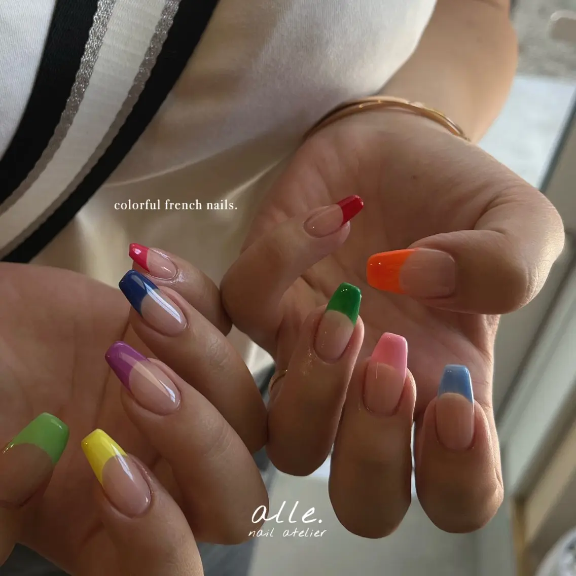 ネイル ハンドネイル atelier alle.のネイルデザイン