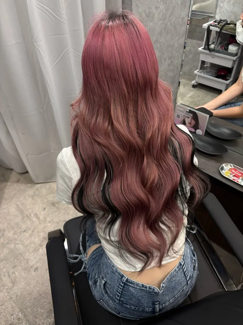 🍑6月限定価格💖最高級人毛100%シールエクステ60枚＋エクステカット＋エクステ用コーティングトリートメント🫧の写真