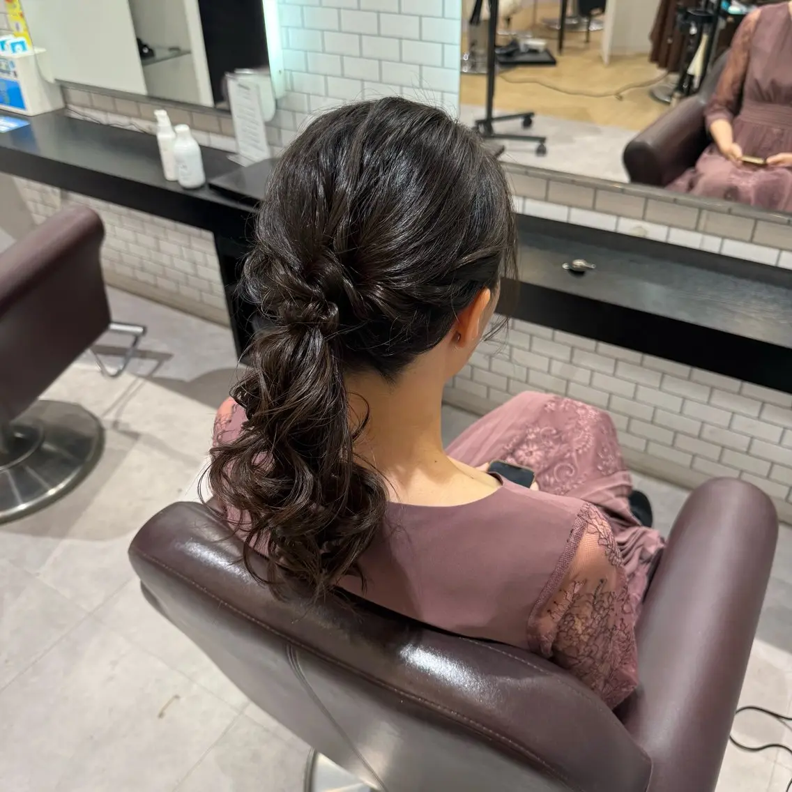 ロング ヘアアレンジ 🎀ヘアアレンジ 🎀ななみのヘアスタイル