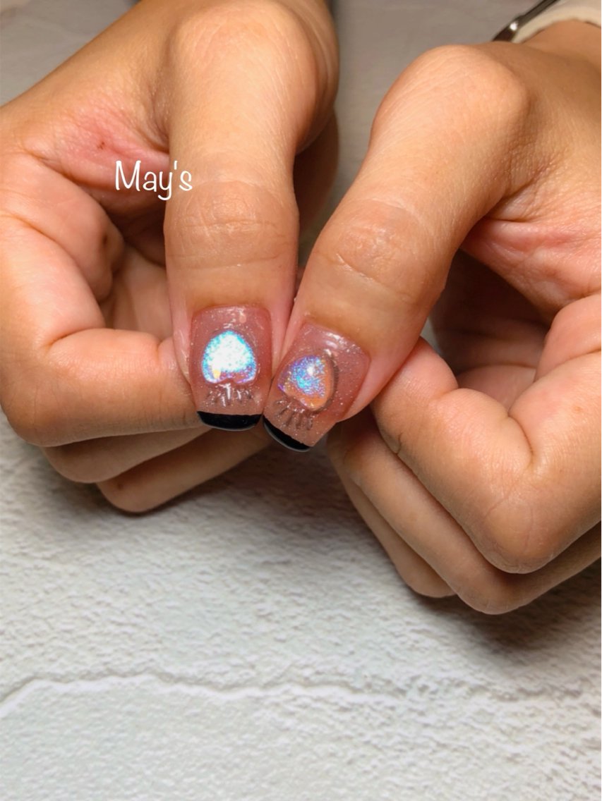 ネイル 持ち込み ハンドネイル nail salon May'sのネイルデザイン