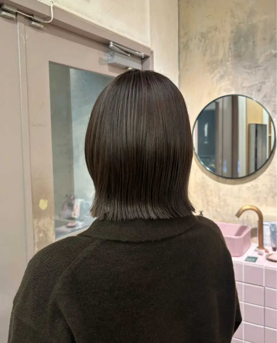 ショート カラー ヘアカラー pazu🪡 透明感カラー⟡.·のヘアスタイル