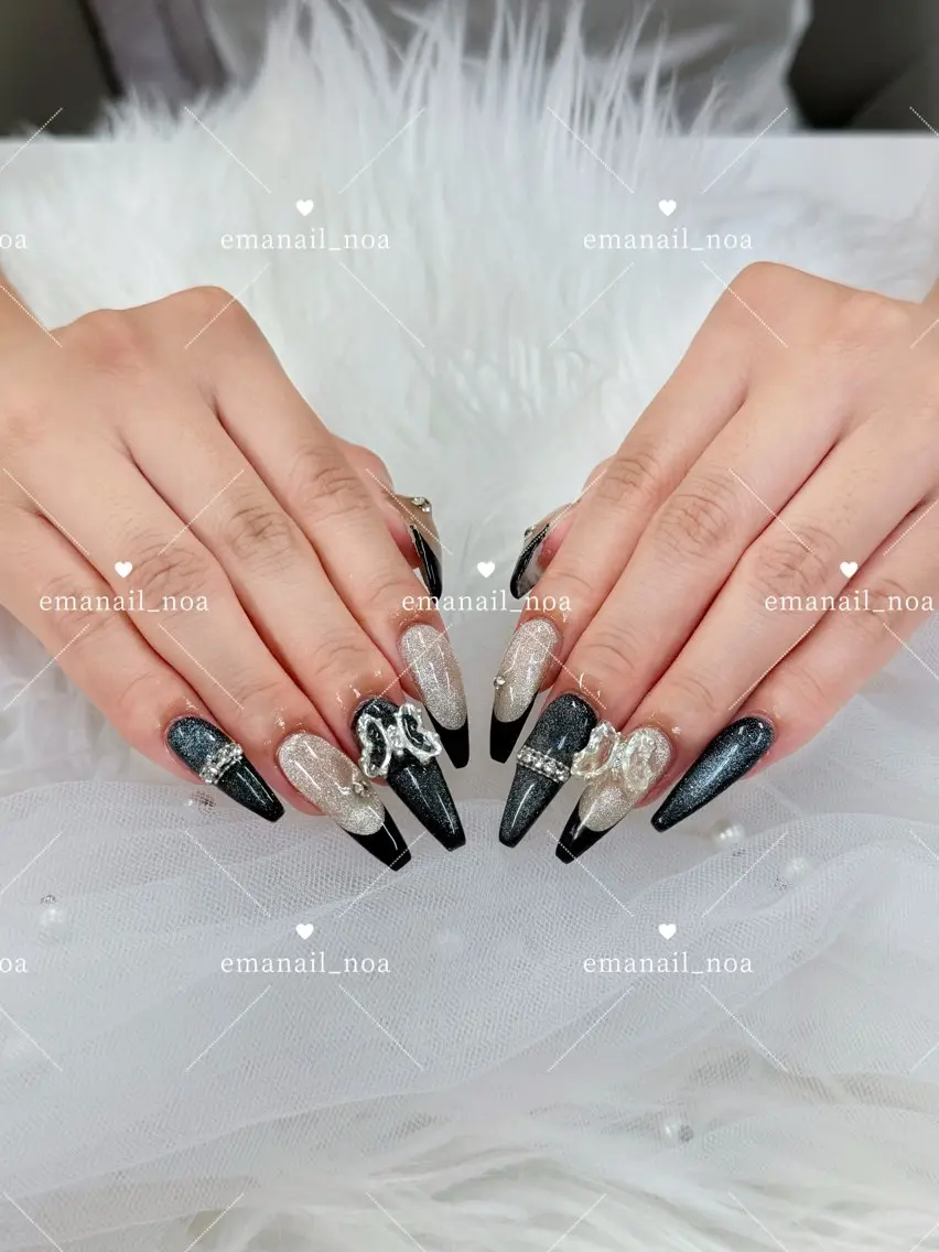 ネイル ハンドネイル ♡ Emanail Noa ♡のネイルデザイン