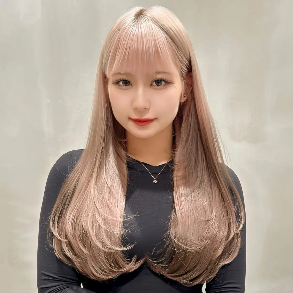 ロング カット ヘアカラー トリートメント 🥇KEN /レイヤー/カラーのヘアスタイル