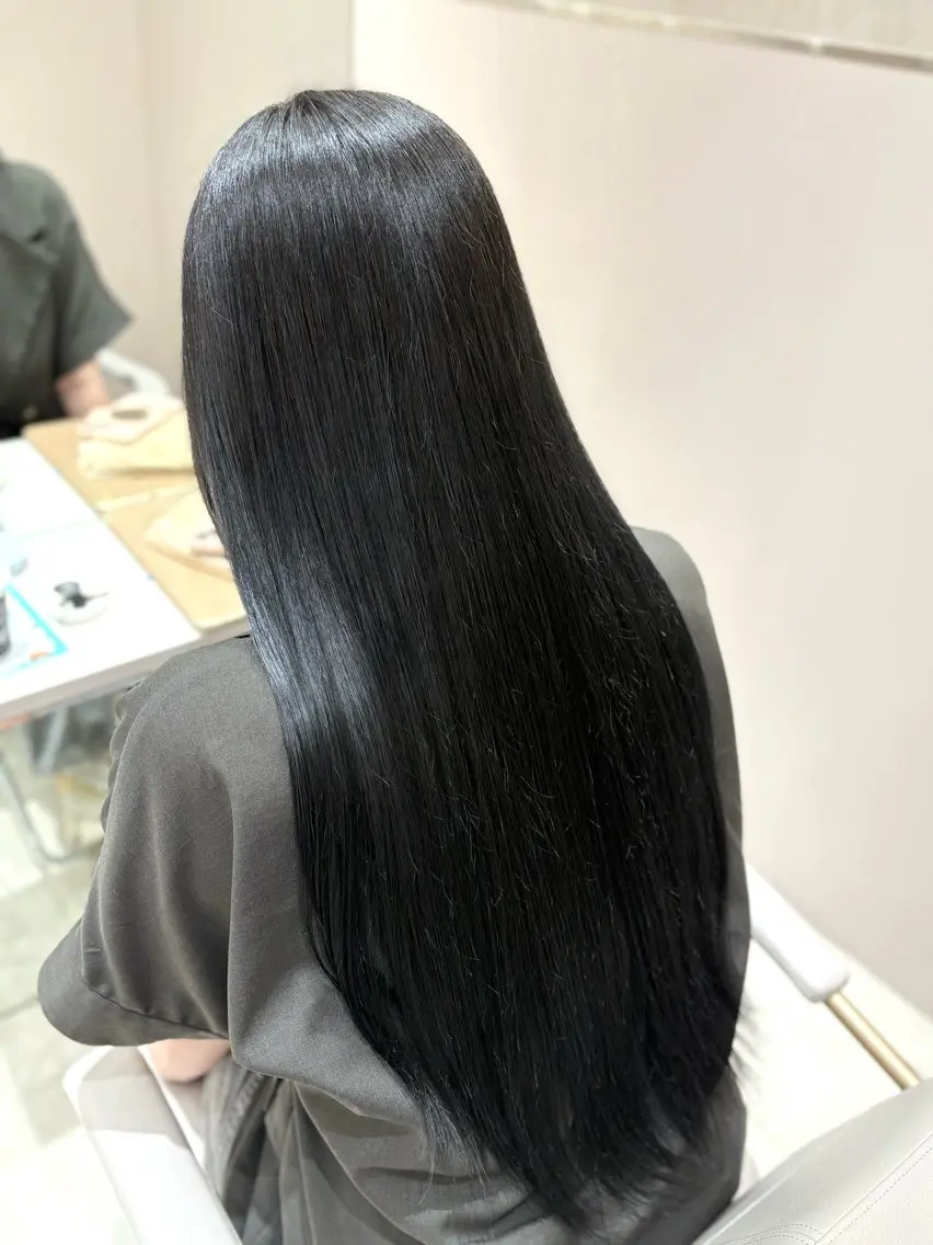 ロング カラー 髪質改善 トリートメント 銀座/レイヤー/ 透明感カラー✨りくのヘアスタイル