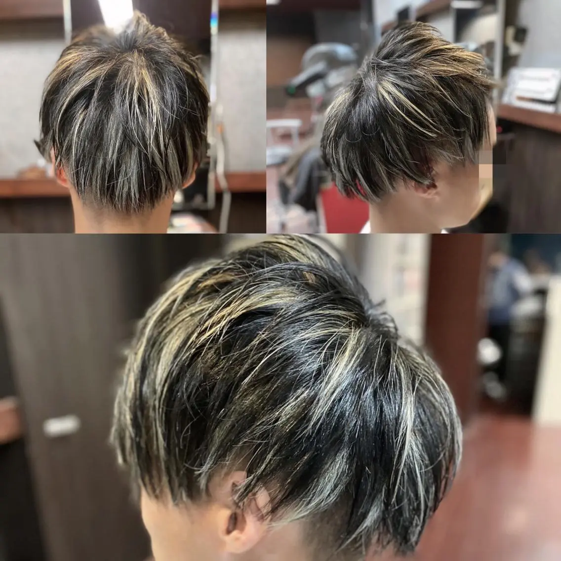 カラー メンズ メンズハイライト ハイライトカラー Luzir⭐︎ GEN⭐︎のヘアスタイル