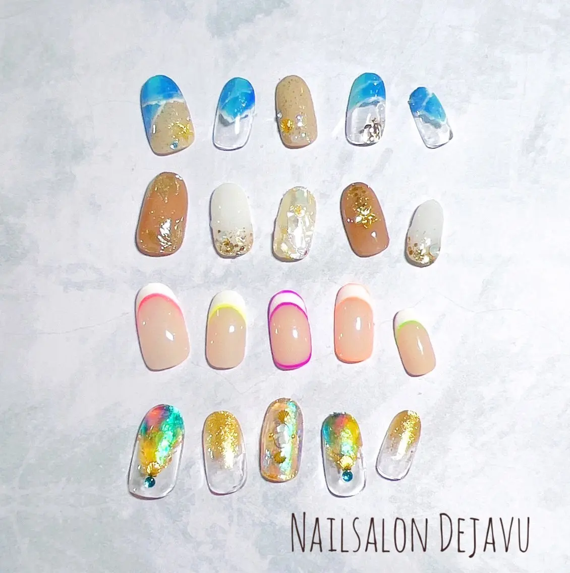 ネイル ハンドネイル Nail salon Dejavu 🌿のネイルデザイン