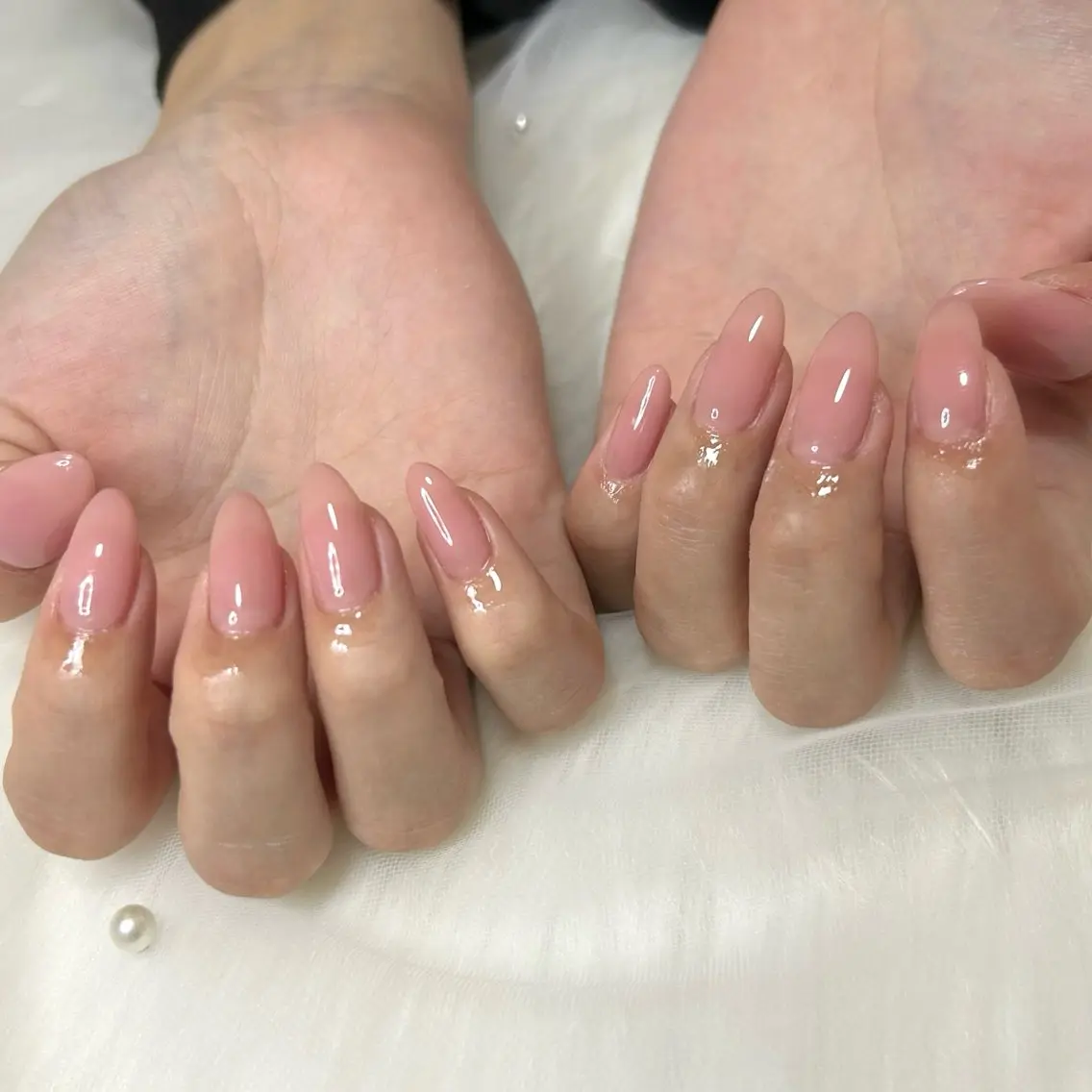 ワンカラーネイル／オフなしの写真