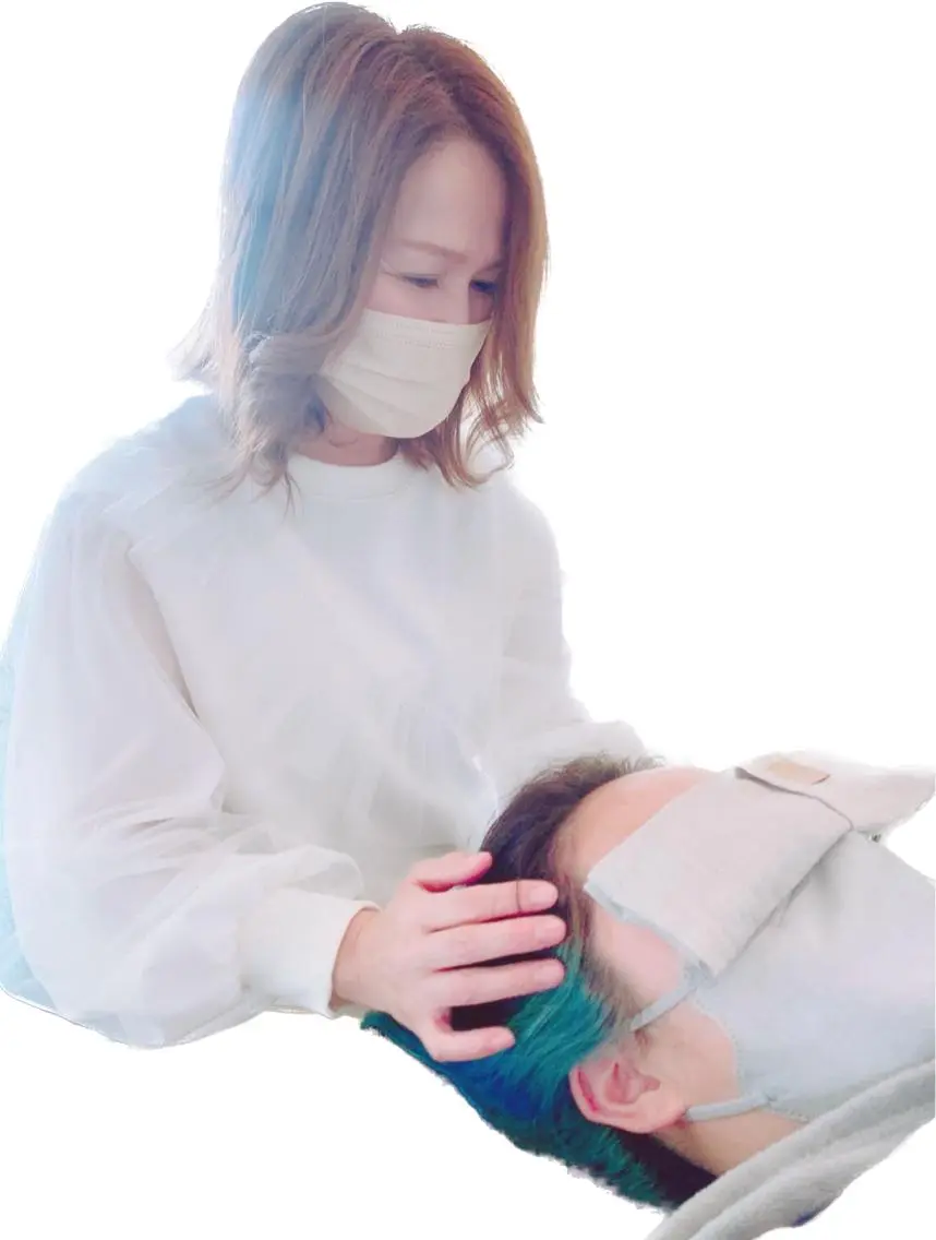 眠れる🌙魔法のドライヘッドスパ✨眠りが浅い方、目の疲れ、ストレスや脳疲労の方に人気❗️カウンセリング10分→施術20分の写真