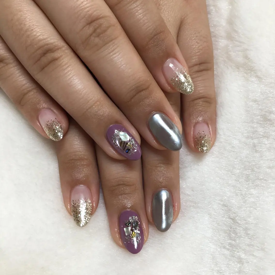 ネイル ニュアンスネイル ハンドネイル kipinail 川﨑えりかのネイルデザイン
