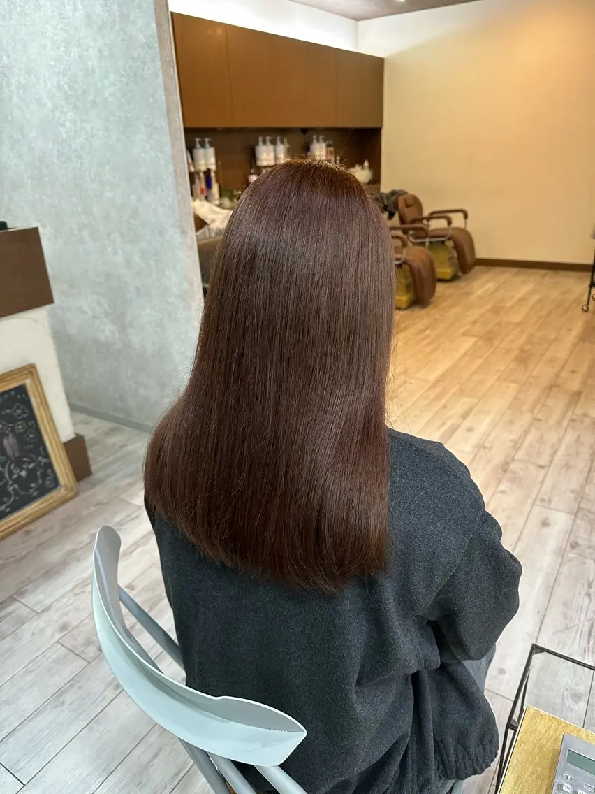 ロング カラー ヘアカラー なぎは/似合わせ・ ナチュラルカラーのヘアスタイル