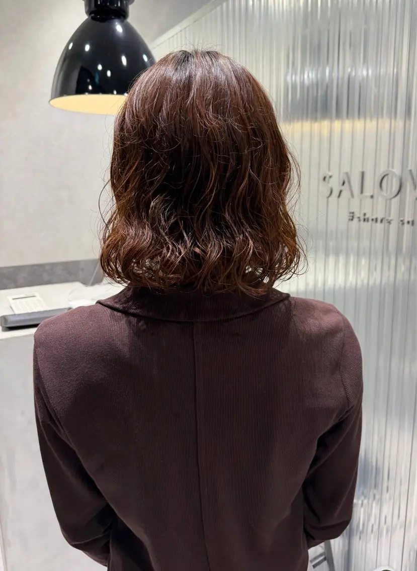 ショート カット パーマ ai｜まろみカラー ×似合わせhairのヘアスタイル