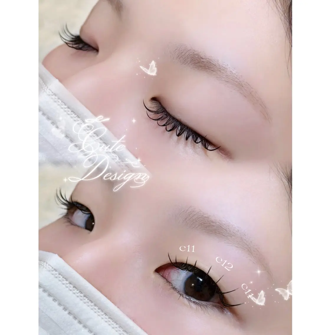 マツエク・マツパ nodoka🎀♩ eightのマツエク・マツパデザイン