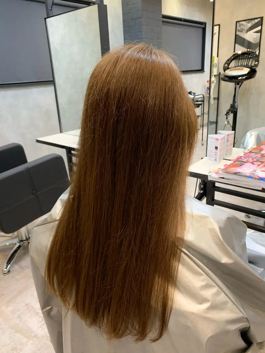 全体カラー4400円➕Semi Long 4400の写真