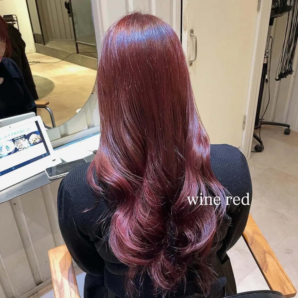 セミロング カラー 💘韓国レイヤー上 品カラーruru💘のヘアスタイル