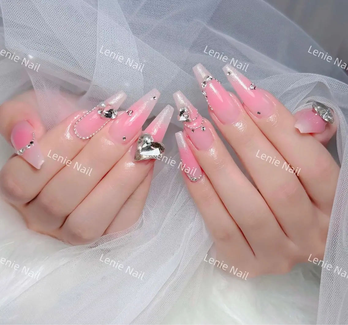 ネイル アートネイル 韓国ネイル 持ち込み ワンホンネイル ハンドネイル Lenie Nail Salonのネイルデザイン