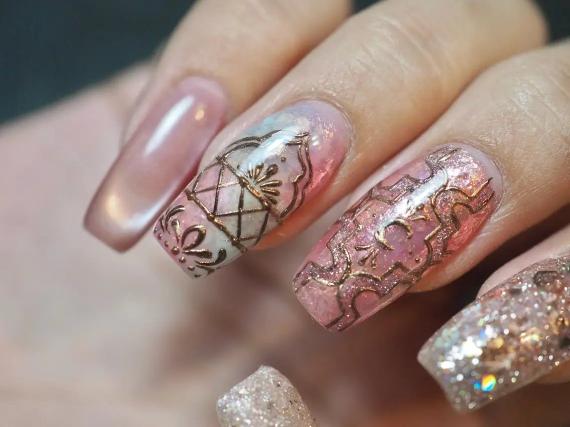 ネイル なんば7nail YUZUHAのネイルデザイン