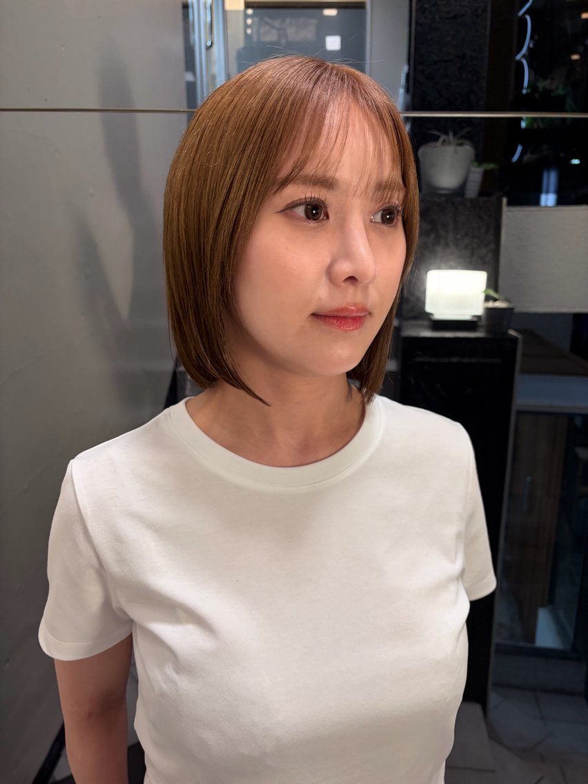 ショート 渡辺奎斗/ ボブ レイヤーカットのヘアスタイル