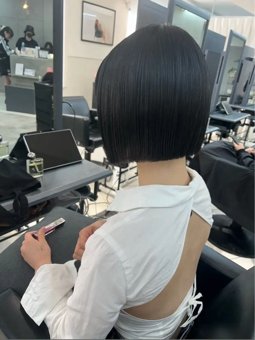 縮毛矯正＋ツヤツヤ3stepトリートメントの写真