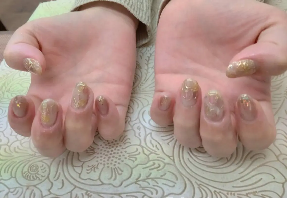ネイル フラワーネイル precious nail roomのネイルデザイン