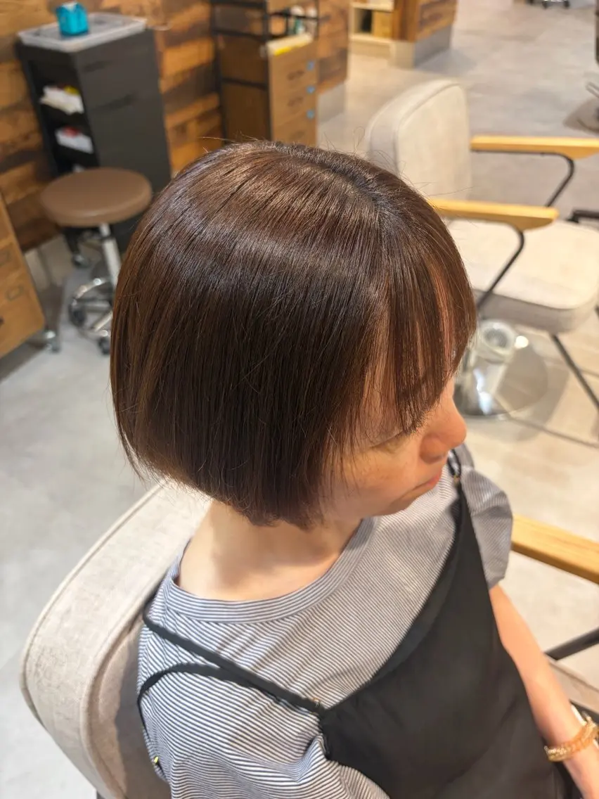 ショート 縮毛矯正 ✨縮毛矯正✨小林 睦季のヘアスタイル