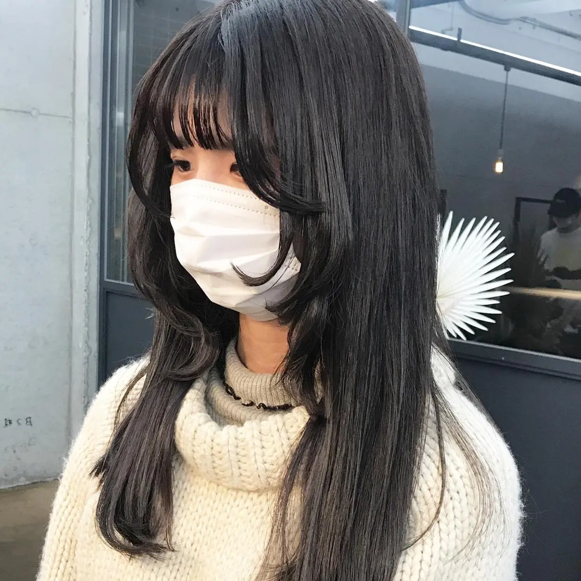 セミロング 顔周りカット レイヤーカット ウルフカット ウルフレイヤー カット ヘアセット ✂︎ウルフ・ショート ✂︎MIKUNIのヘアスタイル